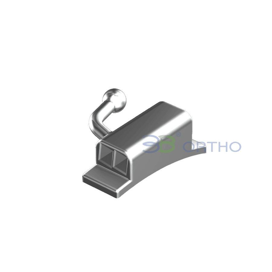 Weldable Dbl. Rect. (Twin) Buccal Tubes
